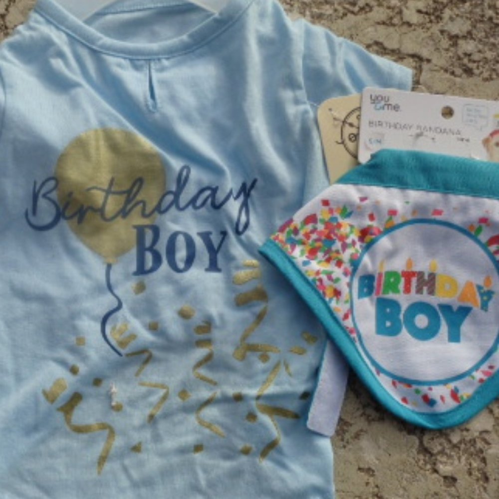 NWT Birthday dog outfit